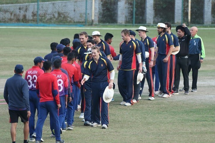 Nepal U19 v MCC (Bishal Pokhrel)