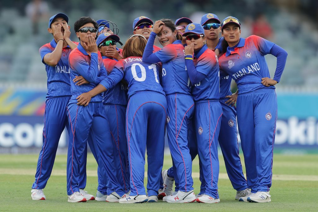 Thailand women against West Indies