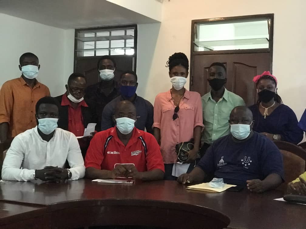 The individuals who were involved in the consultation (Photo: Sierra Leone Cricket Association)