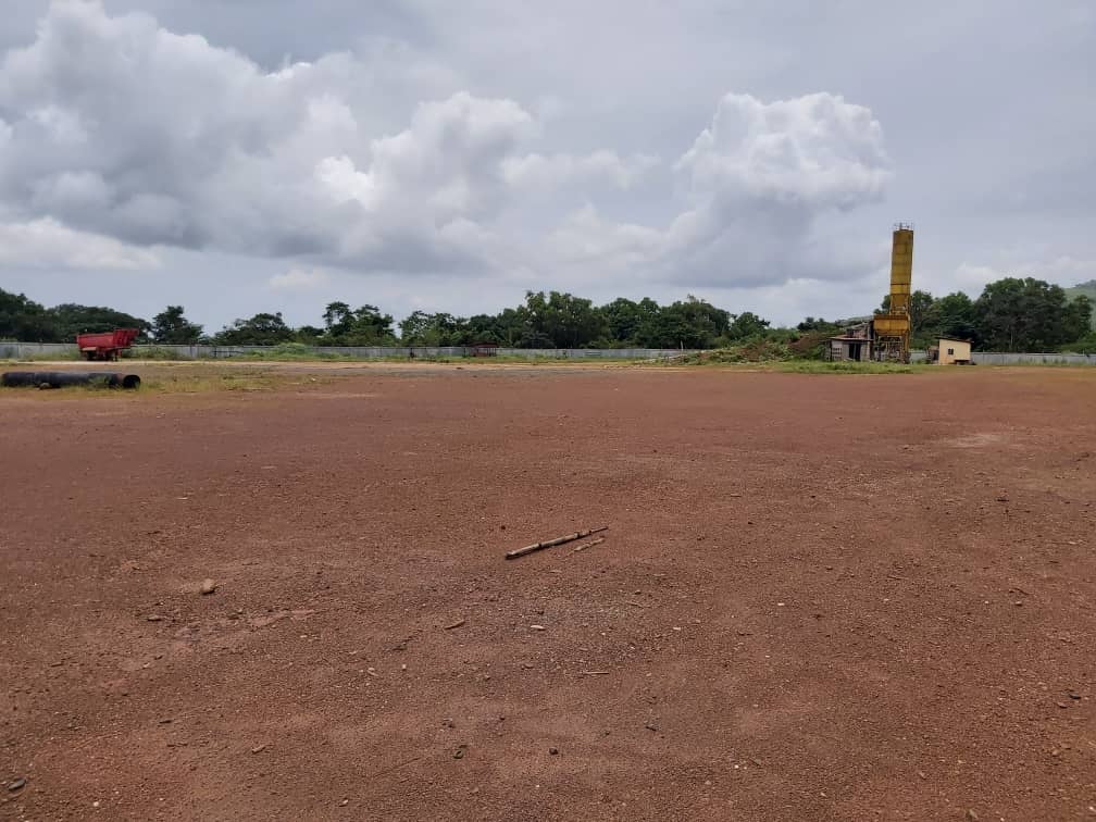 The land that is set to be developed (Photo: Sierra Leone Cricket Association)