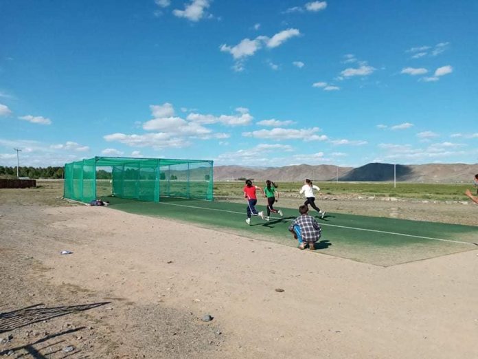 Battluga Gombo and cricket development in Mongolia