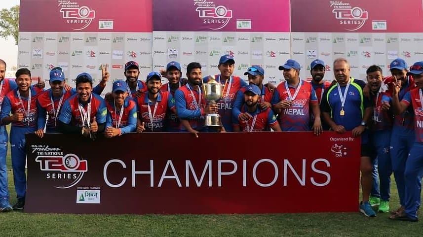 Nepal are crowned champions