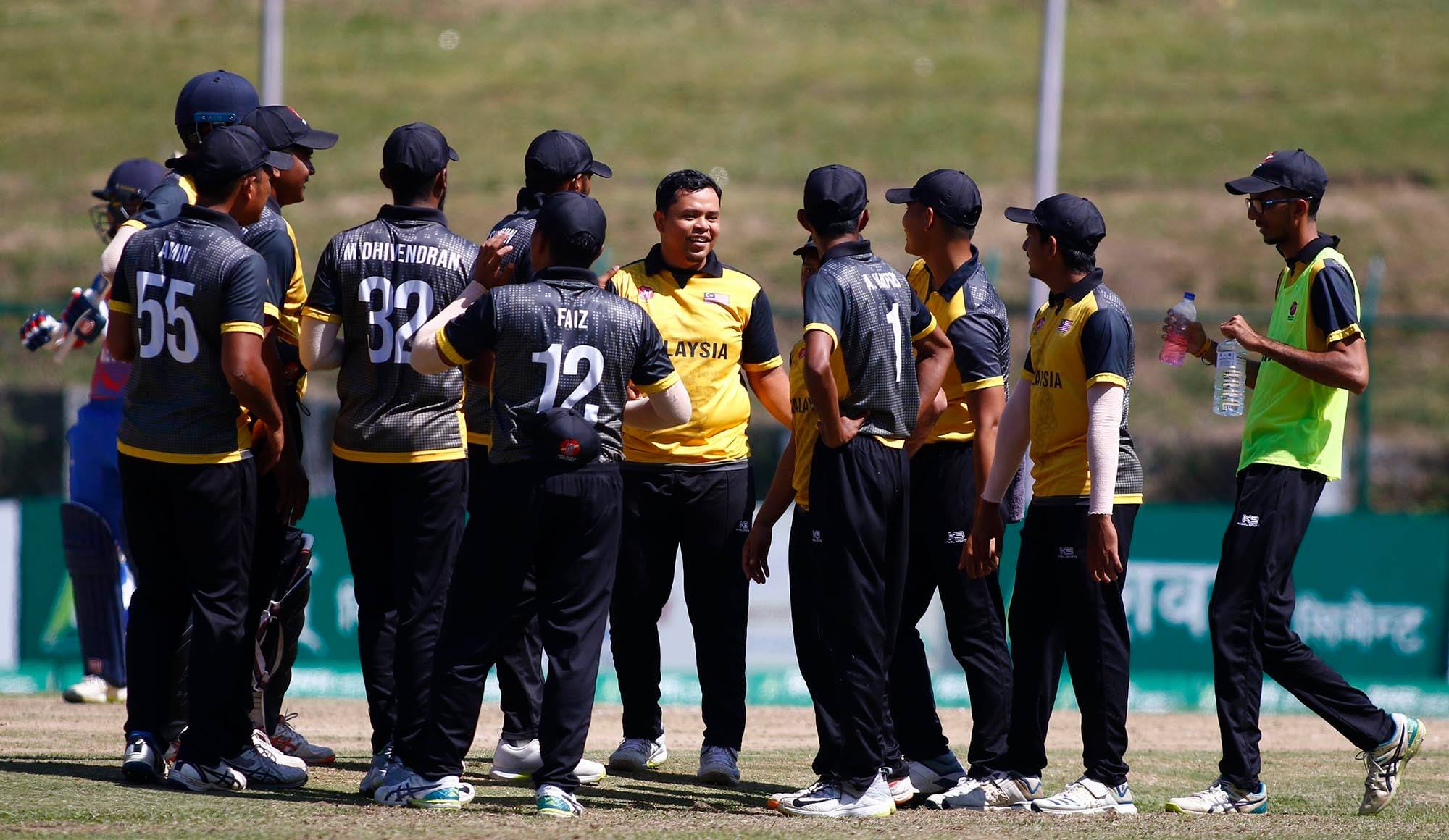 Karan KC special scripts Nepal victory over Malaysia - Emerging Cricket