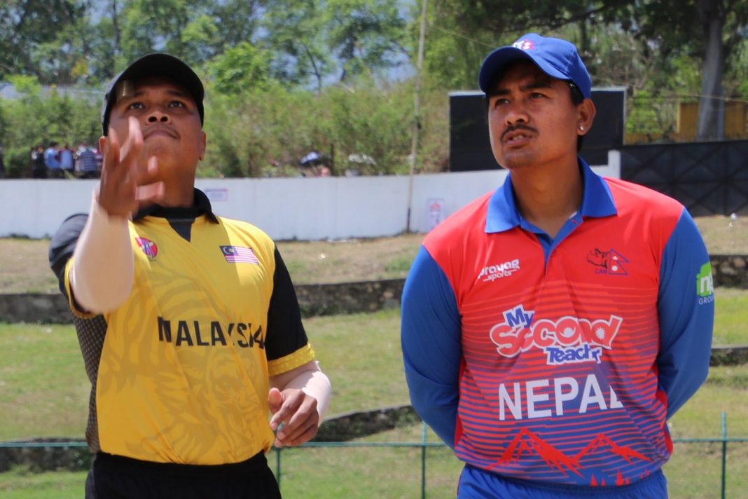 Malaysia-Nepal toss April 2021