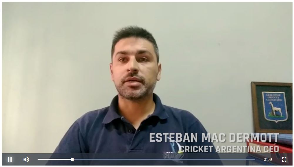 Esteban McDermott - CEO Cricket Argentina