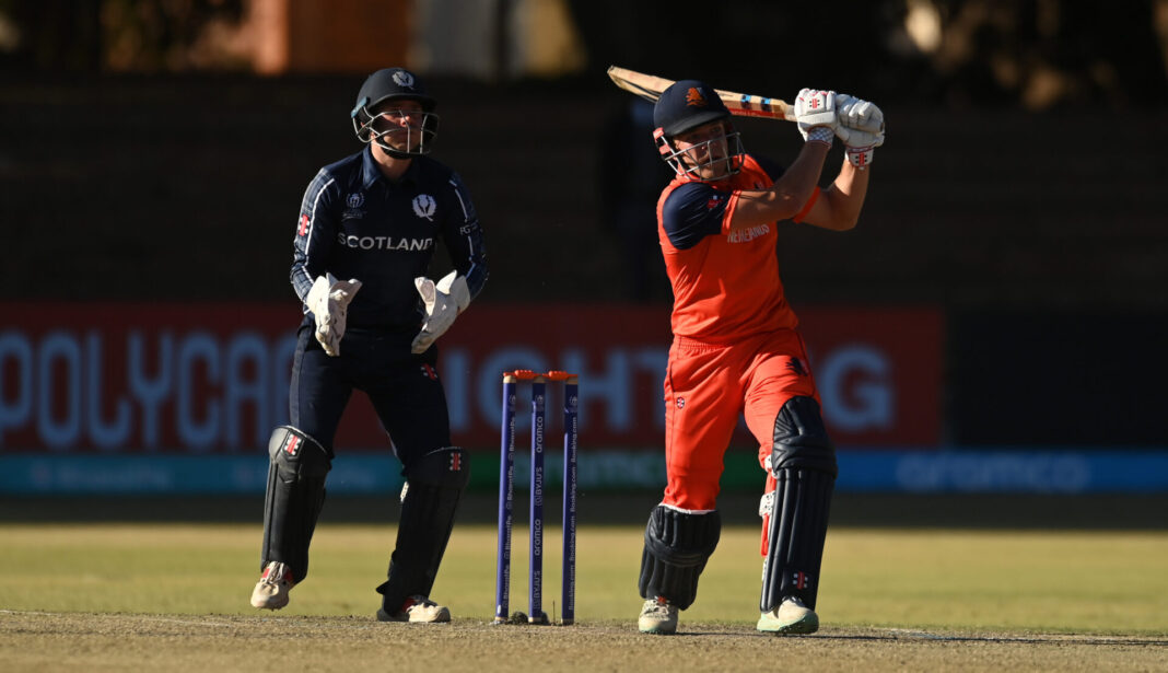 Scotland v Netherlands: Super 6 - ICC Men´s Cricket World Cup Qualifier Zimbabwe 2023